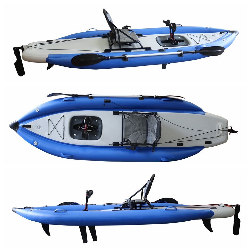 Fishing Kayak Sit In - 2024 New Design Inflatable Pedal Fishing