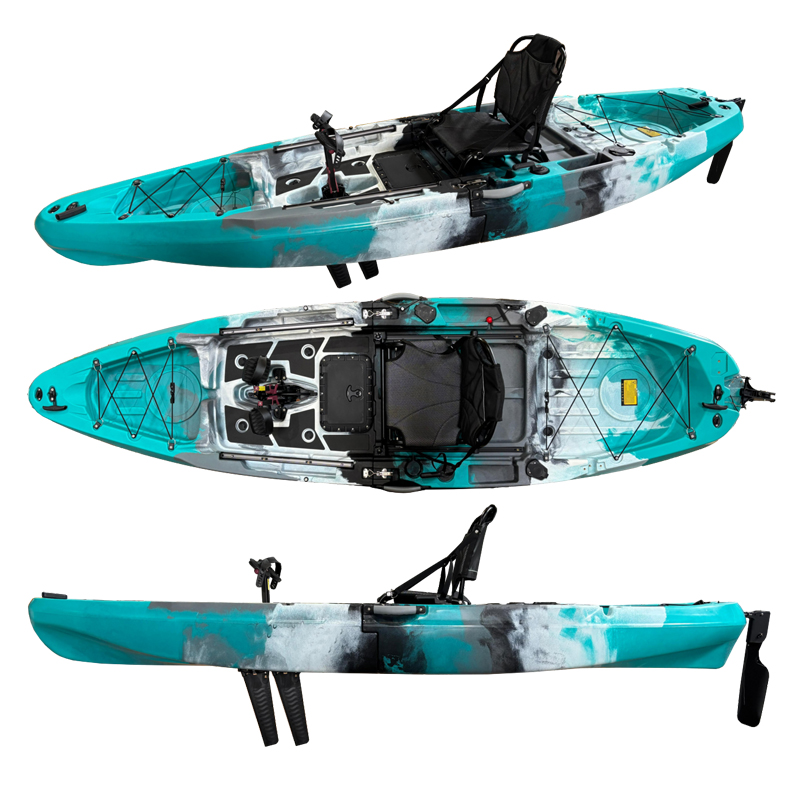 Fishing Kayak Pedal Drive - 2 Pieces Modular Pedal Drive Fishing
