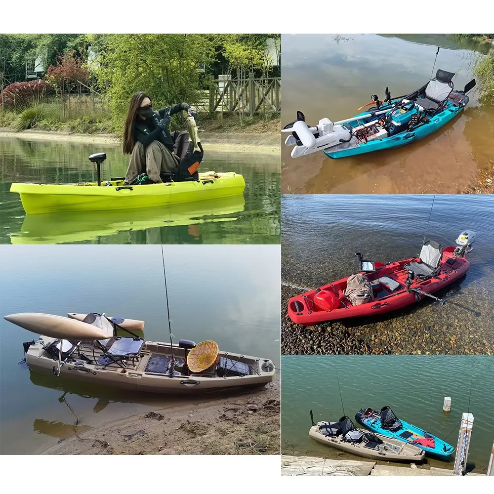 LLDPE Modular Kayak Canoe w/Pe - огляд і ціна Fishing Kayak Pedal Drive