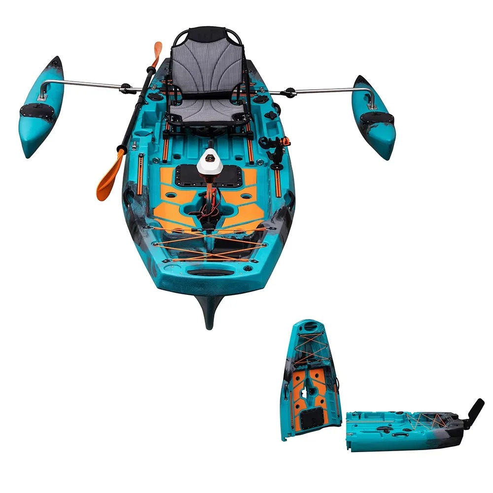 LLDPE Modular Kayak Canoe w/Pe - огляд і ціна Fishing Kayak Pedal Drive