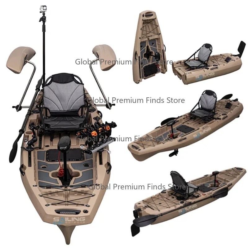 1-Person Dual Drive Fishing Ka - огляд і ціна Fishing Kayak Sit In