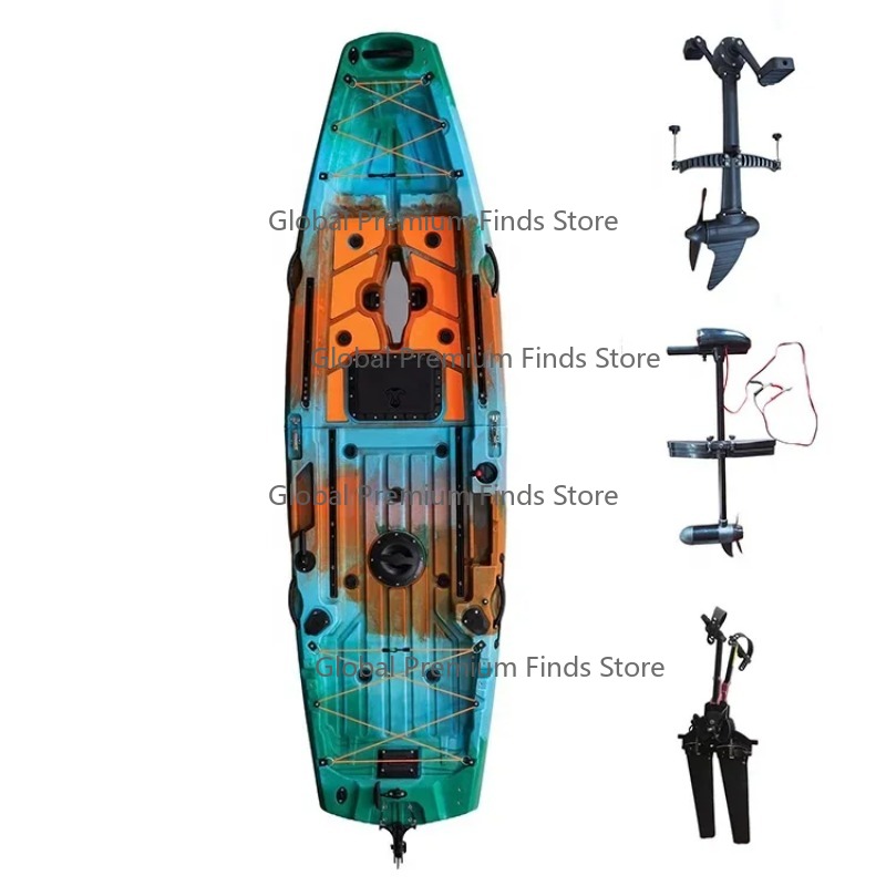 1-Person Dual Drive Fishing Ka - огляд і ціна Fishing Kayak Sit In